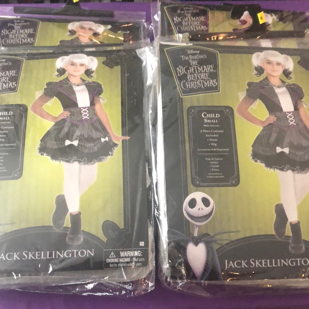 Kids Nightmare Before Christmas Jack Skellington Costume